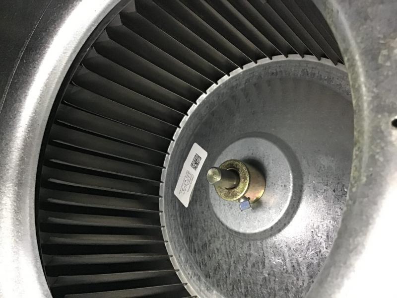Air handler blower wheel