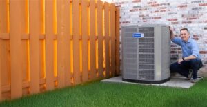 HVAC unit maintenance